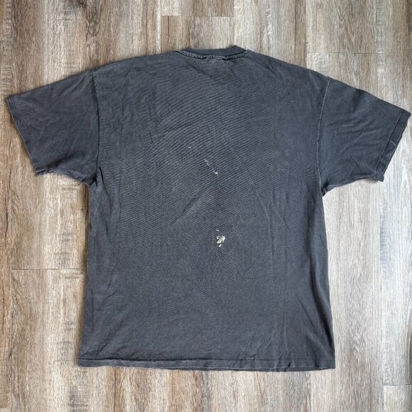 Vintage Goldwell Where Hair is Headed T-Shirt Faded Black X Large - Picture 4 of 5